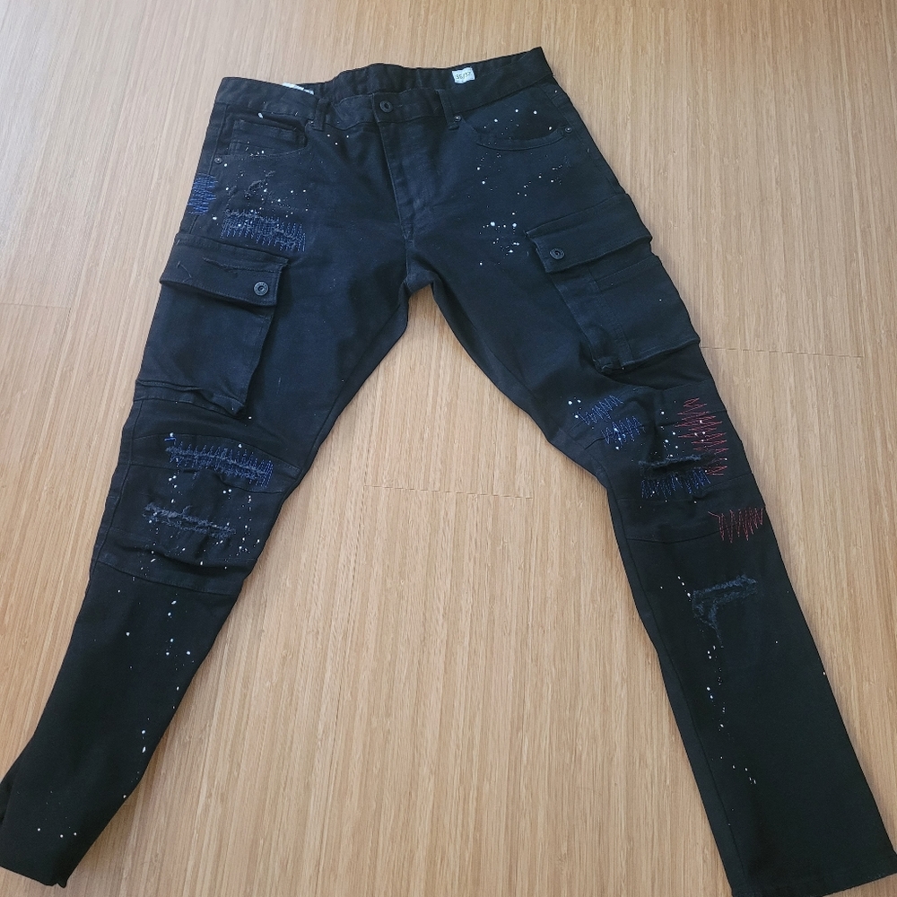 Mens  Graffti Jeans